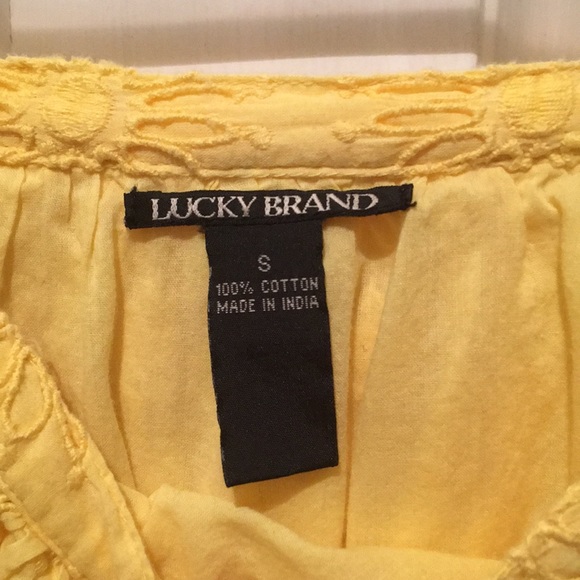 Lucky Brand Yellow Sunflower Skirt - Picture 2 of 3